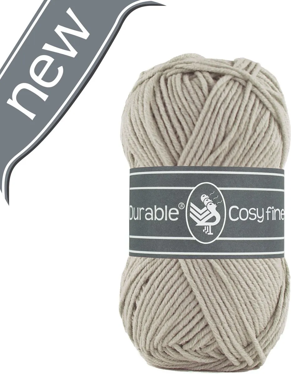Durable Cosy Fine 341 Pebble - 1 Stuk