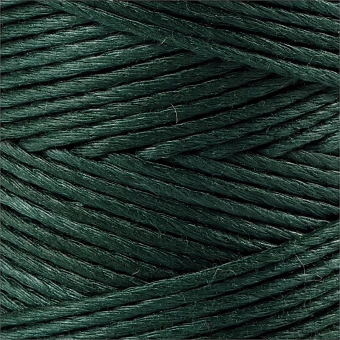 Creativ Company Bamboekoord 1mm - Groen 65m