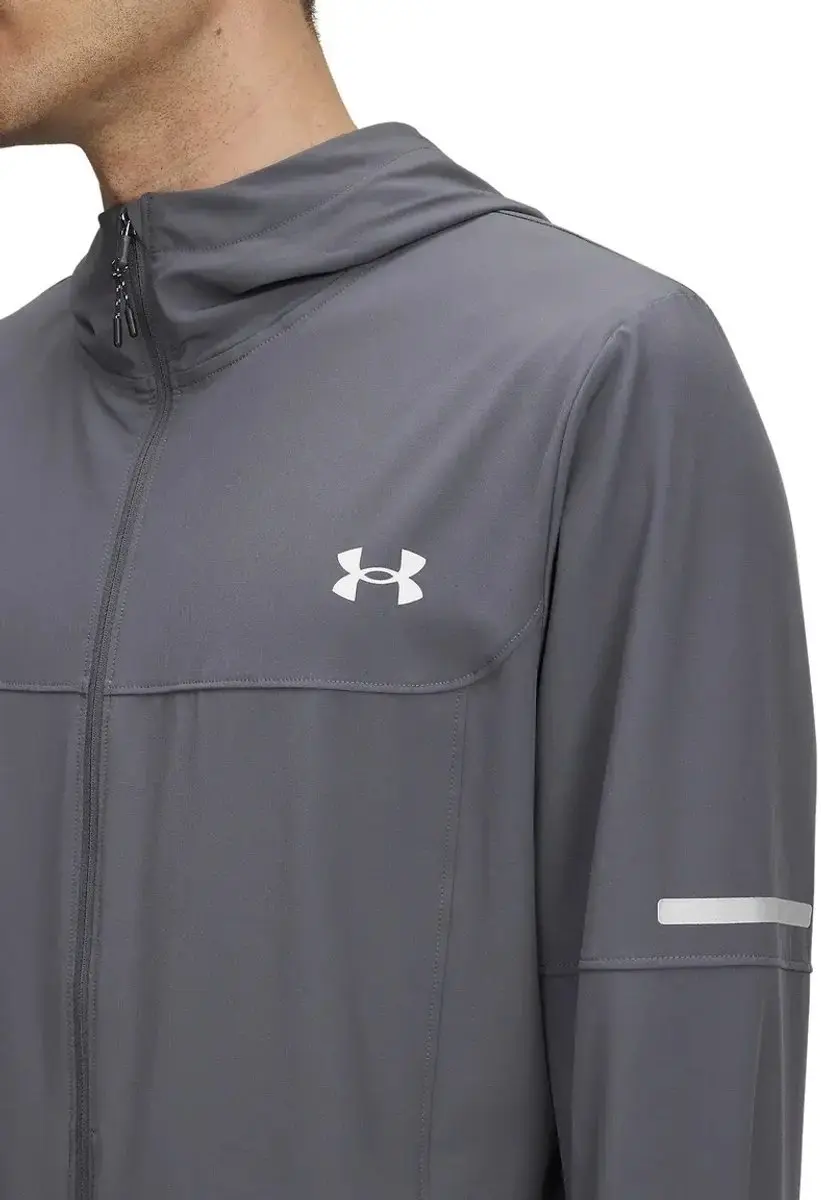Under Armour Tech Utility Woven Jas - Grijs - XL - afbeelding 4 van 6