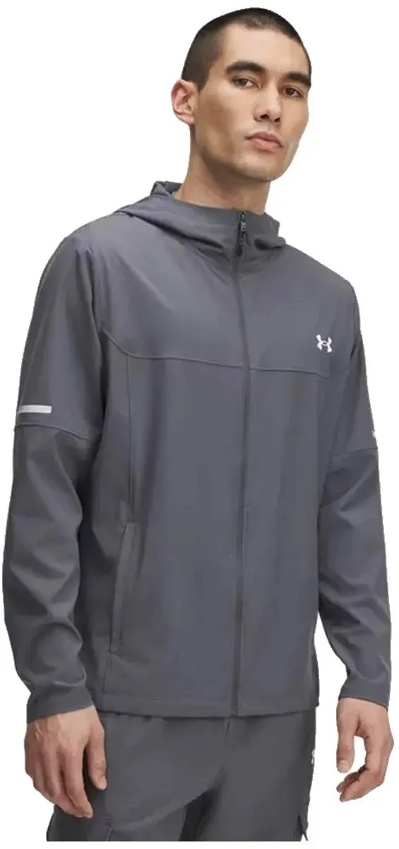 Under Armour Tech Utility Woven Jas - Grijs - XL - afbeelding 6 van 6