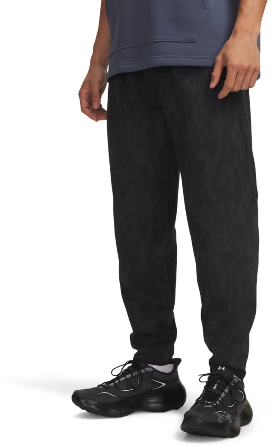 Under Armour UA Unstoppable Fleece Trainingsbroek - Zwart - afbeelding 2 van 6