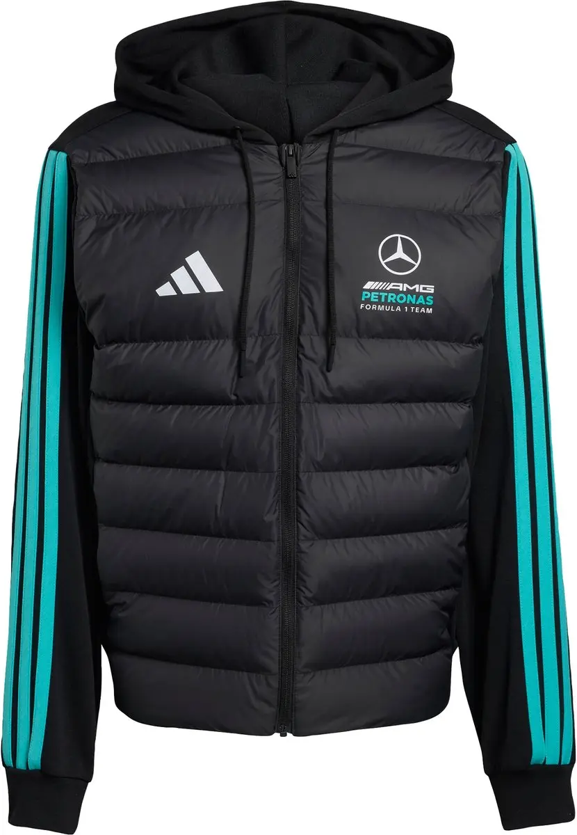 adidas Mercedes-AMG Petronas F1 Pufferjack - Heren - Zwart - afbeelding 5 van 6