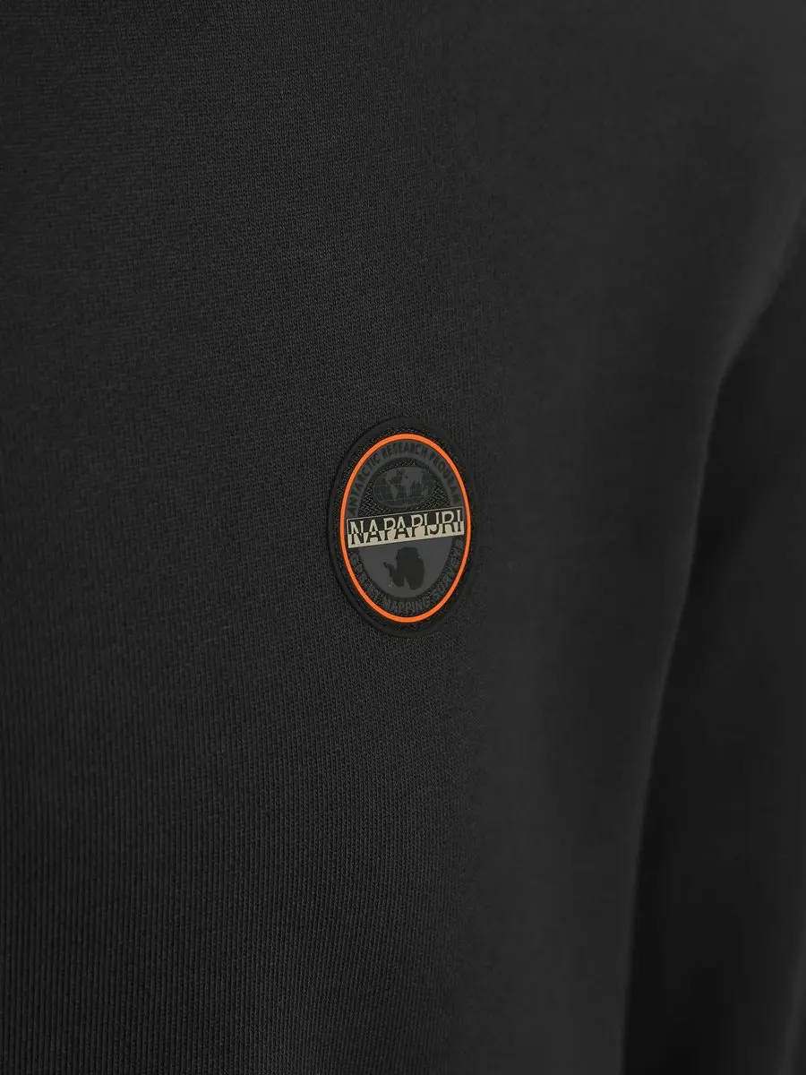 Napapijri B-Badge Hoodie - Zwart - L - afbeelding 2 van 6