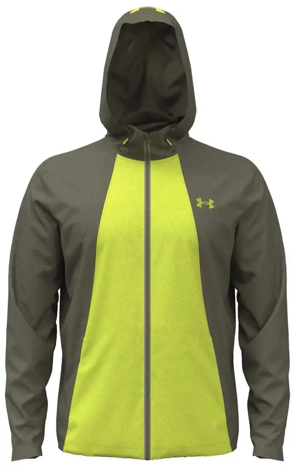 Under Armour Tech Utility Woven Sweatshirt Met Rits Groen M Man