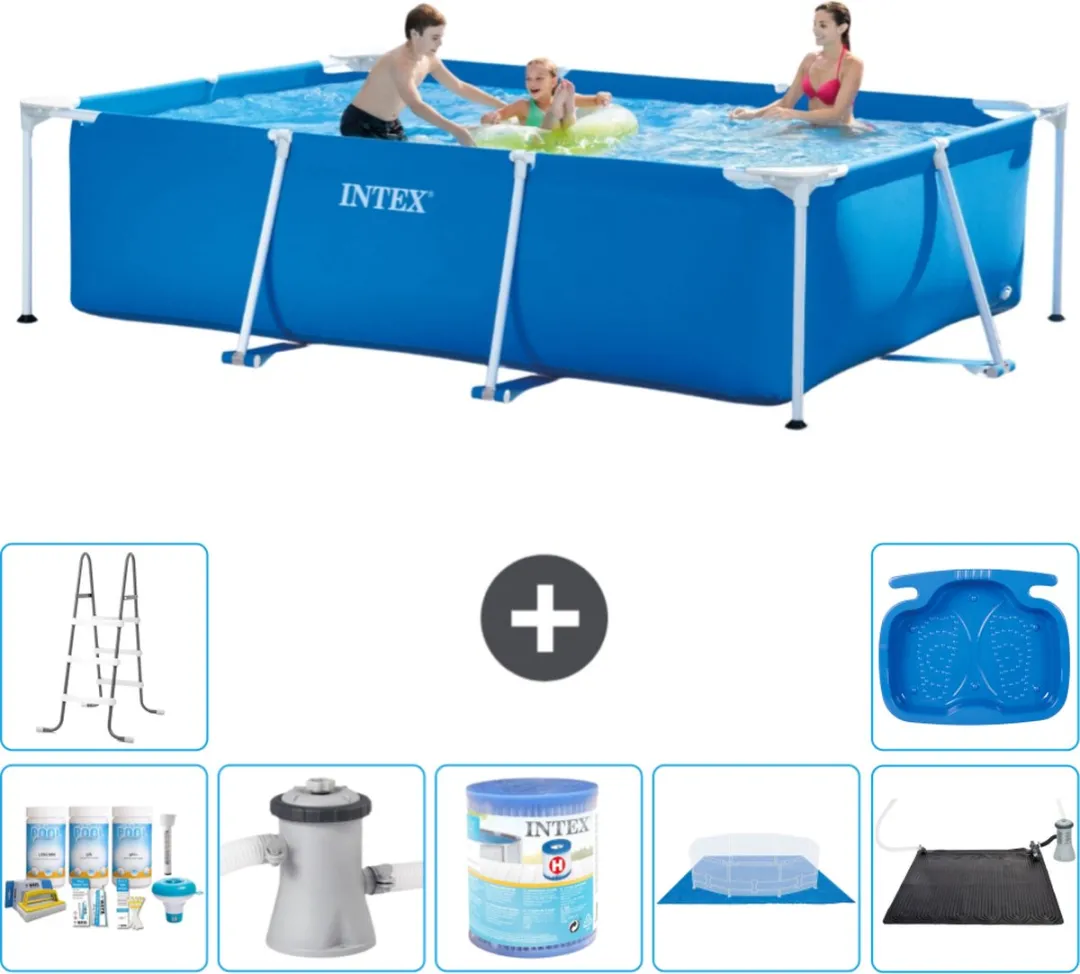 Intex Rechthoekig Frame Zwembad 300x200x75cm