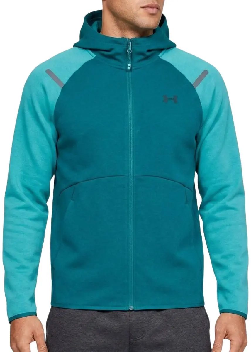 Under Armour Unstoppable Fleece Full-Zip Hoodie Heren - L - afbeelding 2 van 6