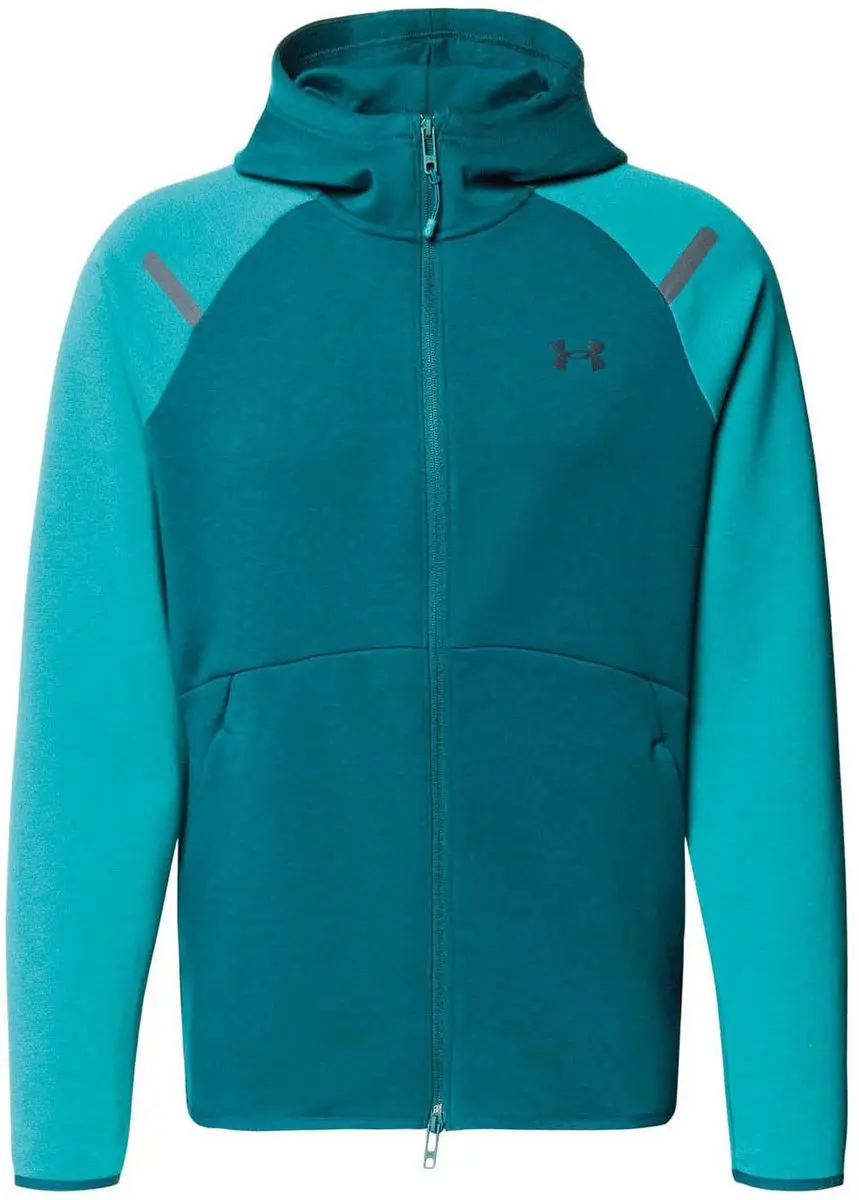 Under Armour Unstoppable Fleece Full-Zip Hoodie Heren - L - afbeelding 3 van 6