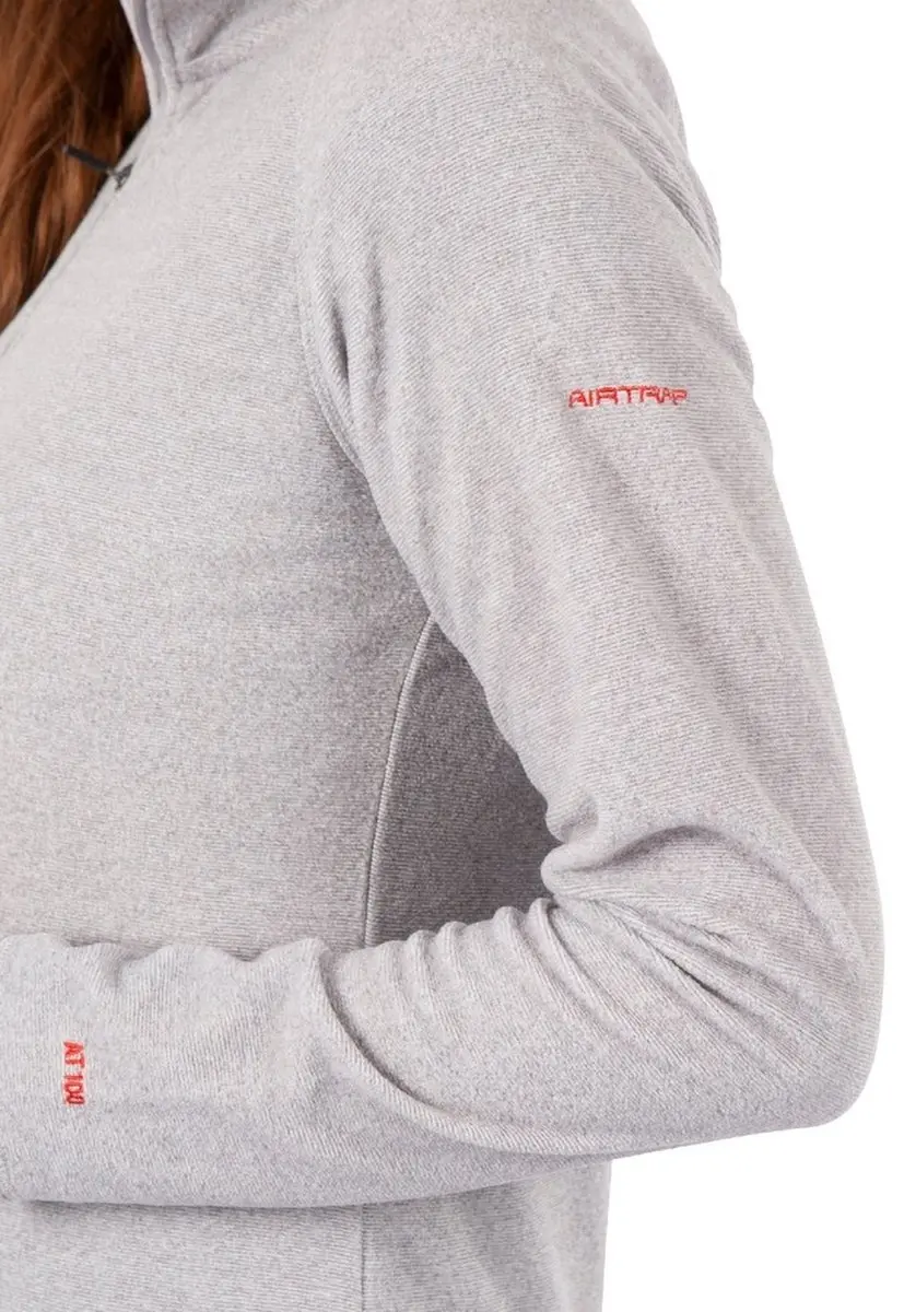Trespass Meadows Dames Fleecejas - Platinum - XL - afbeelding 3 van 6