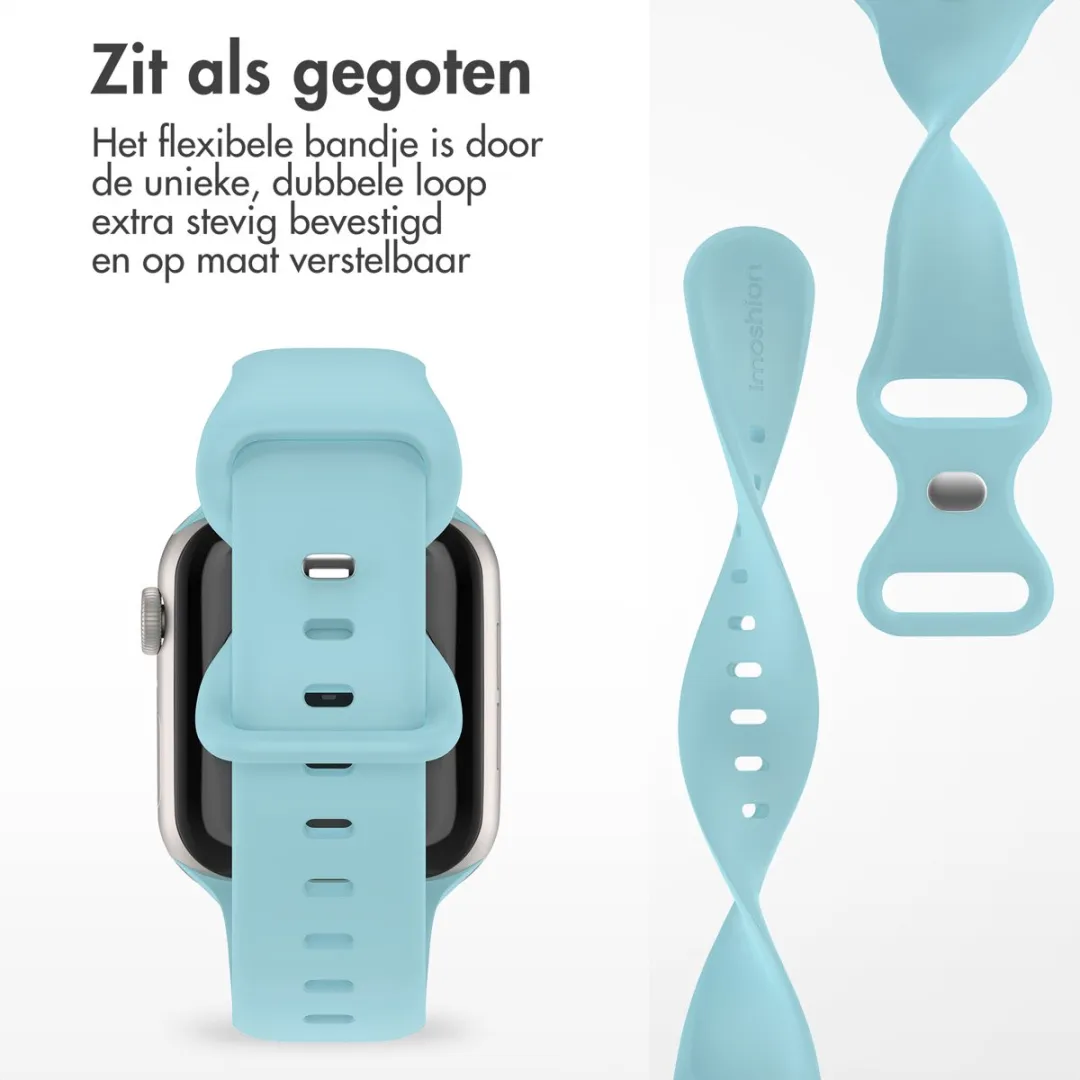 Imoshion Siliconen Bandje Apple Watch 44-49mm - Blauw