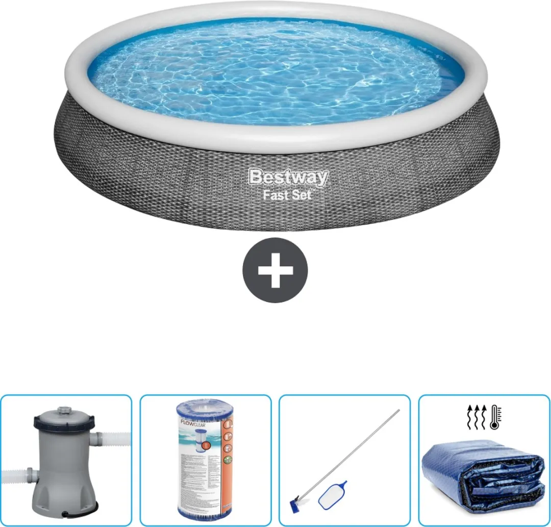 Bestway Fast Set Zwembad 396x84cm