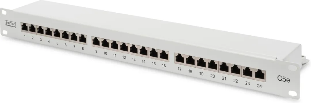 Digitus DN-91524S Patch Panel CAT5E 24x RJ45