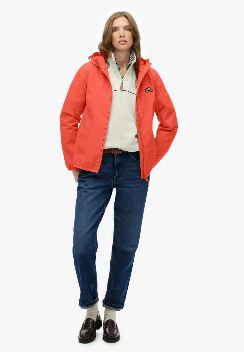 Superdry Essential Tri Windbreaker Windjack - Hot Coral - afbeelding 2 van 6