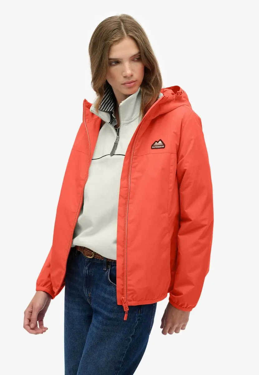 Superdry Essential Tri Windbreaker Windjack - Hot Coral - afbeelding 4 van 6