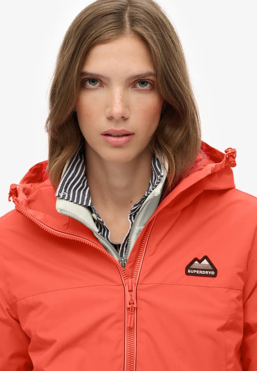 Superdry Essential Tri Windbreaker Windjack - Hot Coral - afbeelding 3 van 6