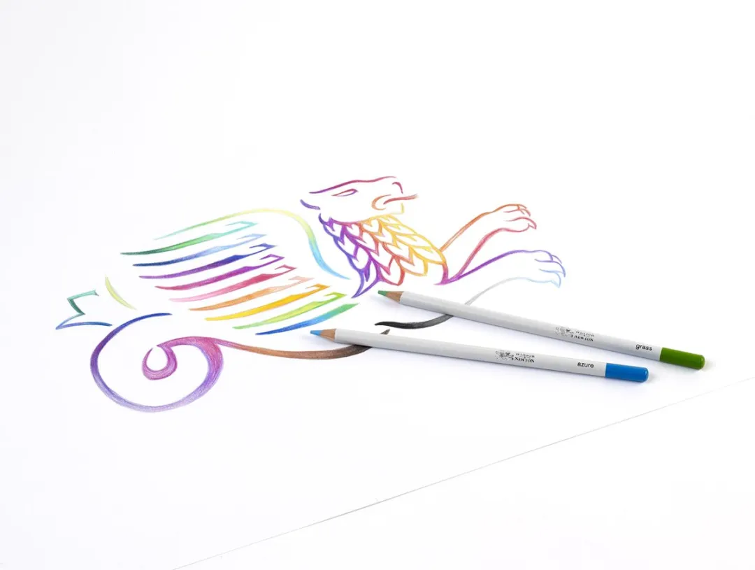 Winsor & Newton Studio Collection Kleurpotloden 12 Stuks - Dikcores Wax-Based