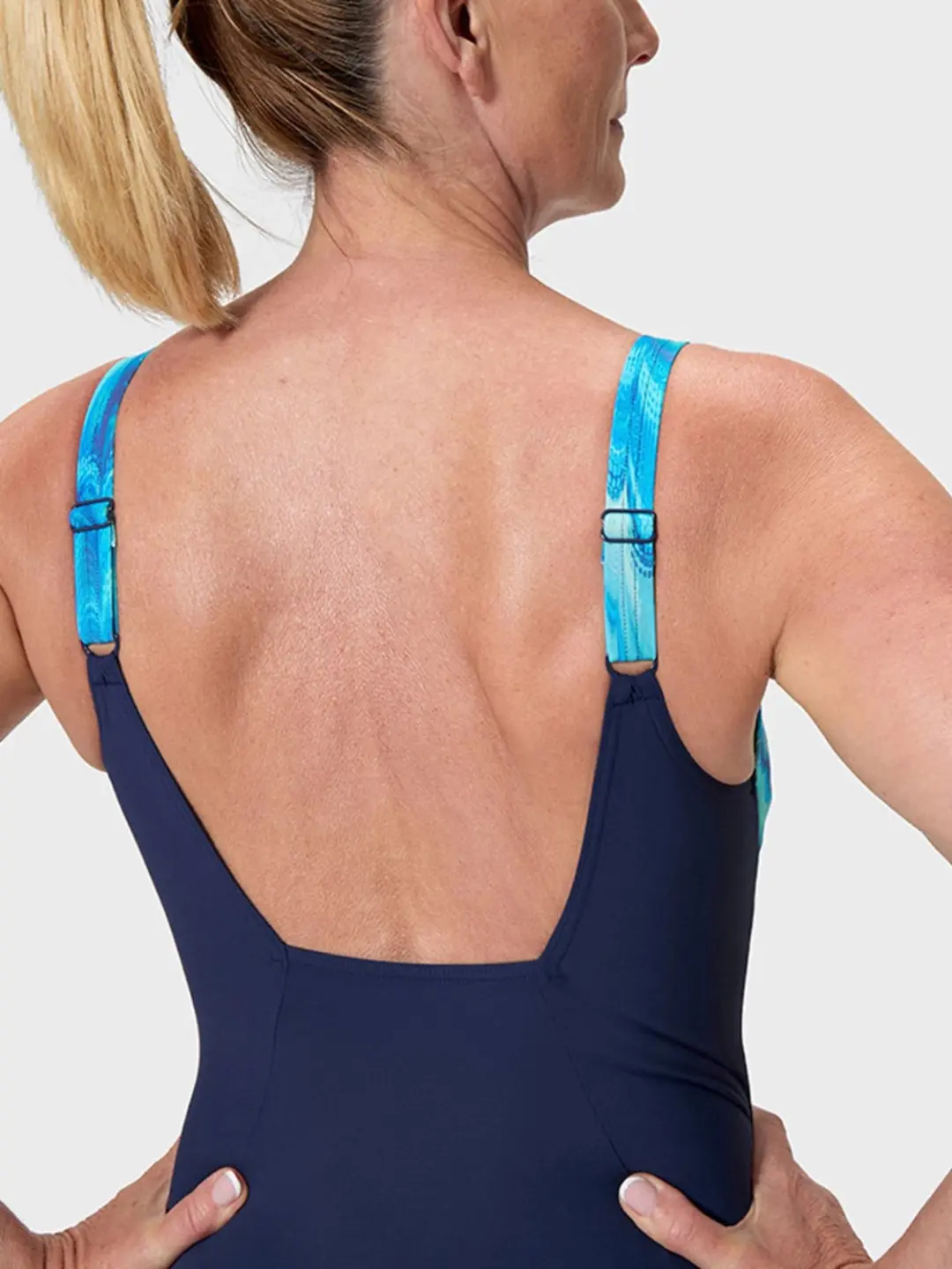 Speedo Contour Eclipse Badpak Dames - Navy - afbeelding 4 van 6