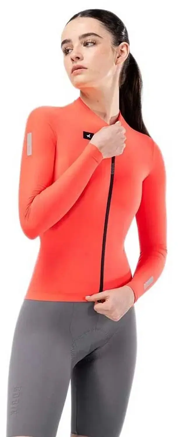 Gobik Avalon Lange Mouw Fietsshirt - Lava - M - afbeelding 4 van 4
