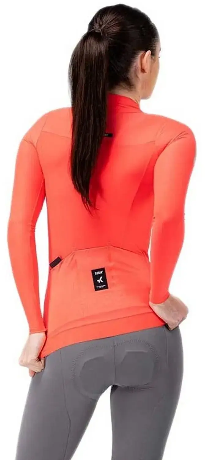 Gobik Avalon Lange Mouw Fietsshirt - Lava - M - afbeelding 2 van 4