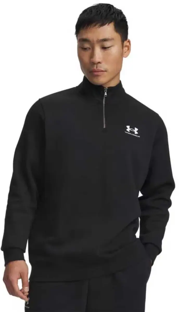 Under Armour Icon Fleece Sportsweater Heren - Zwart S - afbeelding 6 van 6
