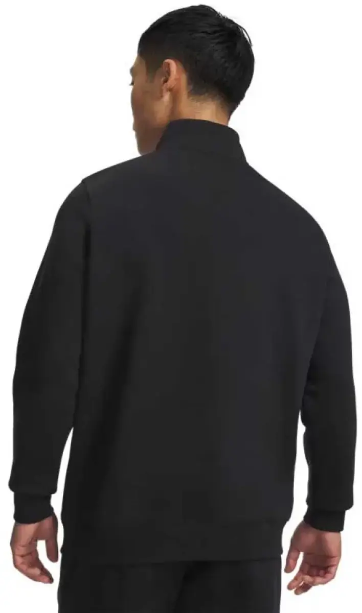 Under Armour Icon Fleece Sportsweater Heren - Zwart S - afbeelding 2 van 6