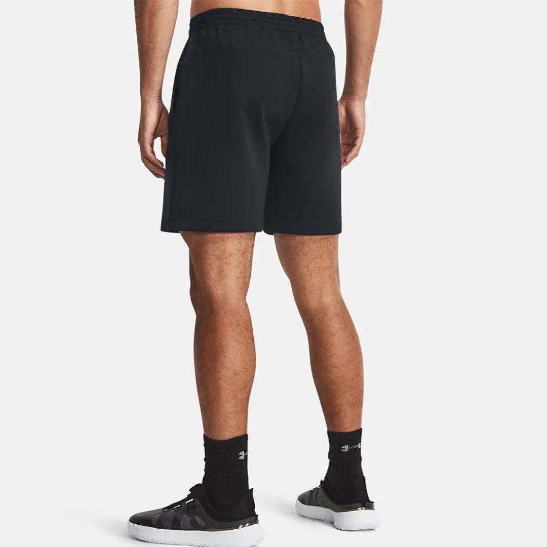 Under Armour Unstoppable Fleece Korte Broek - Zwart - afbeelding 2 van 6