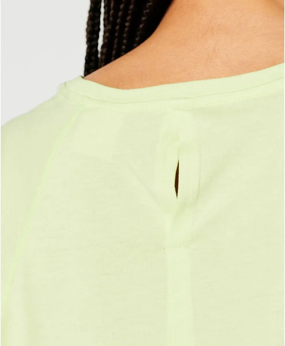Superdry Run T-shirt Met Korte Mouwen - Lime Yellow - XL - afbeelding 5 van 6