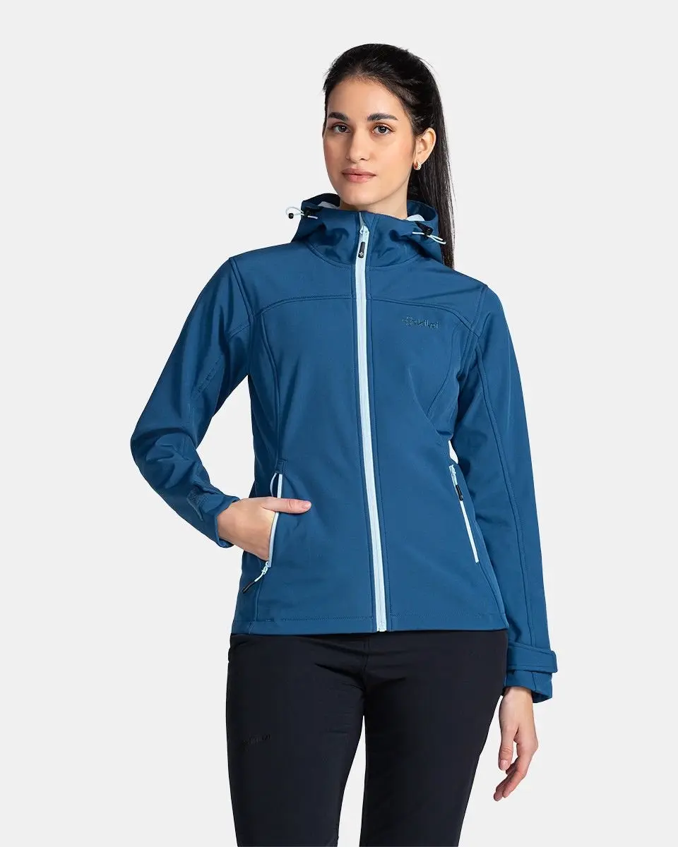 Kilpi Ravia Softshelljack Blauw 40 Vrouw