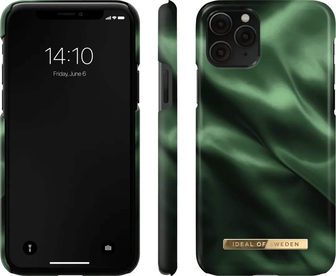 iDeal of Sweden iPhone 11 Pro Hoesje - Groen Satin