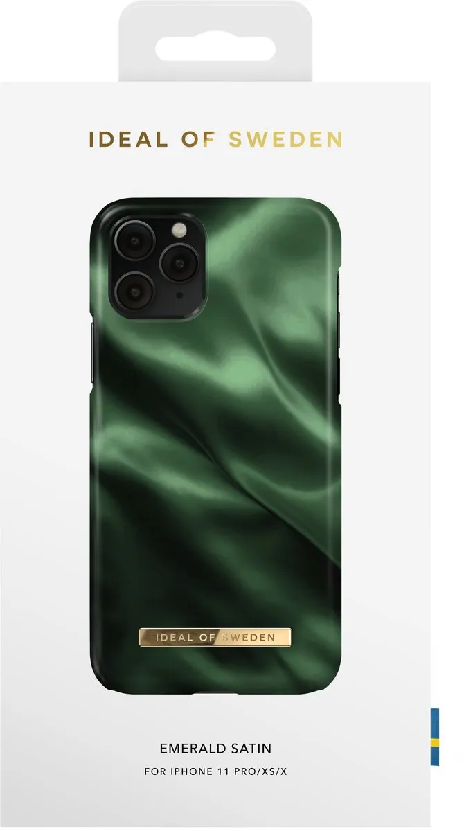iDeal of Sweden iPhone 11 Pro Hoesje - Groen Satin