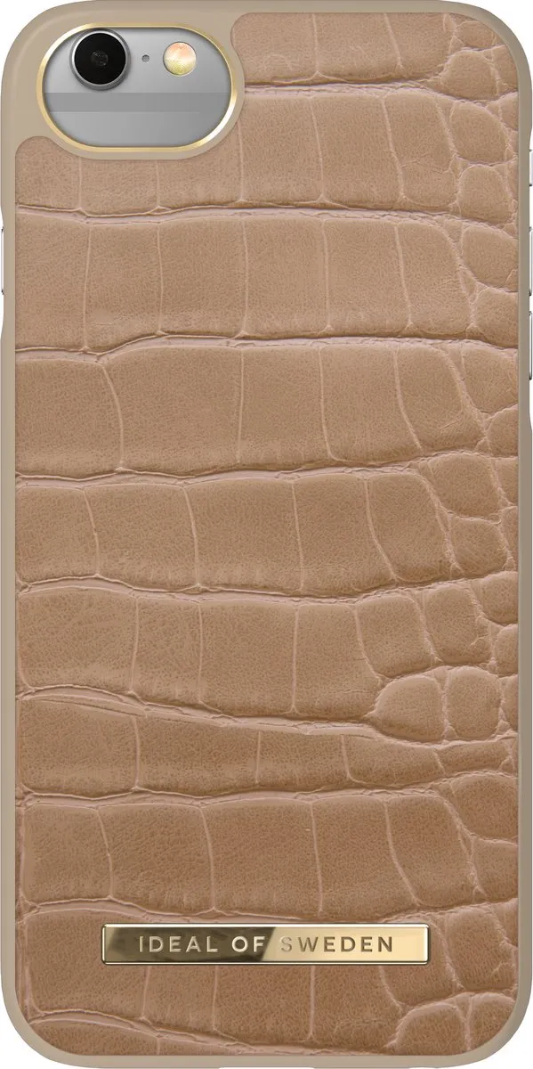 iDeal of Sweden Atelier Case iPhone 8/7/6/SE - Camel Croco