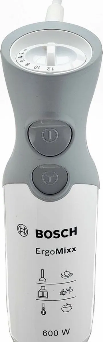 Bosch MSM66120 ErgoMixx Staafmixer 600W - Wit - afbeelding 6 van 6