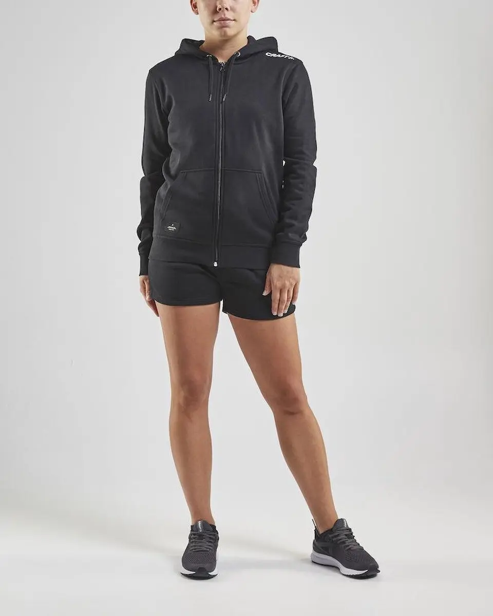 Craft Community FZ Hoodie W - Dames Hoodie met Rits - Zwart - L - afbeelding 2 van 6