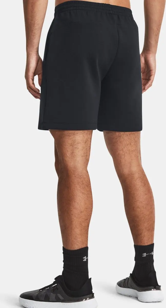 Under Armour Unstoppable Fleece Korte Broek - Zwart - afbeelding 6 van 6