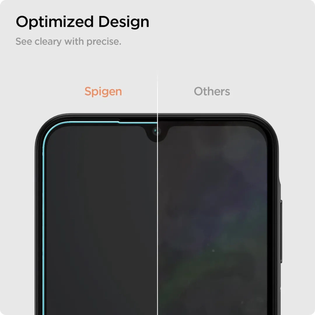 Spigen Galaxy A16 Tempered Glas tR Slim Screenprotector - 2 Stuks - Transparant
