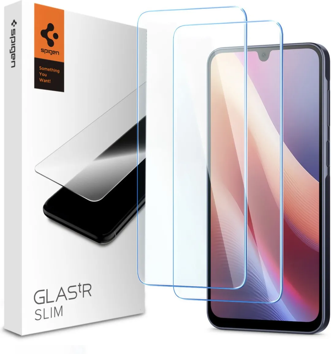 Spigen Galaxy A16 Tempered Glas tR Slim Screenprotector - 2 Stuks - Transparant