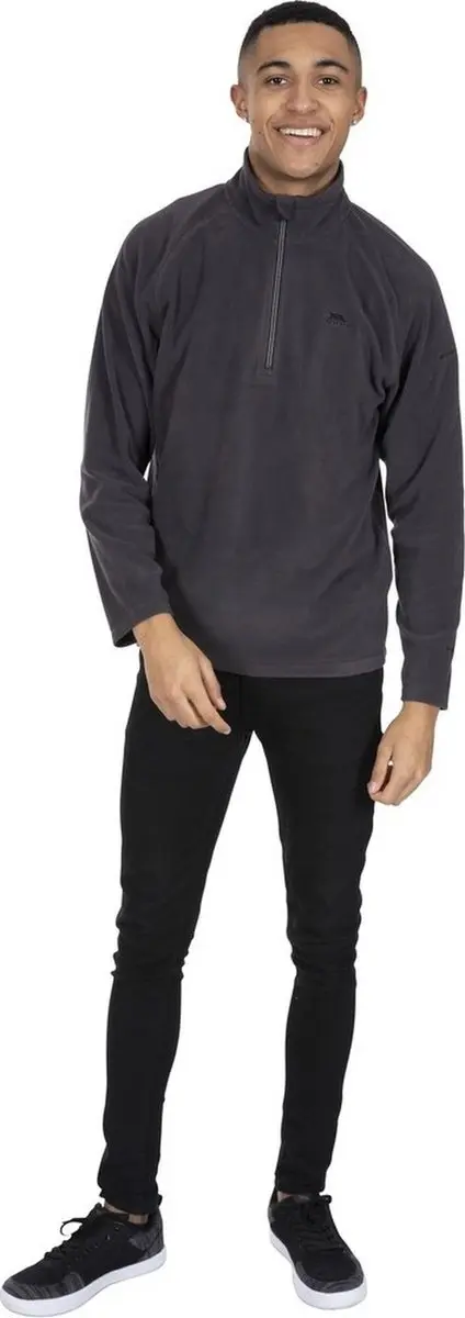 Trespass Blackford Heren Fleece - Donkergrijs - afbeelding 3 van 6