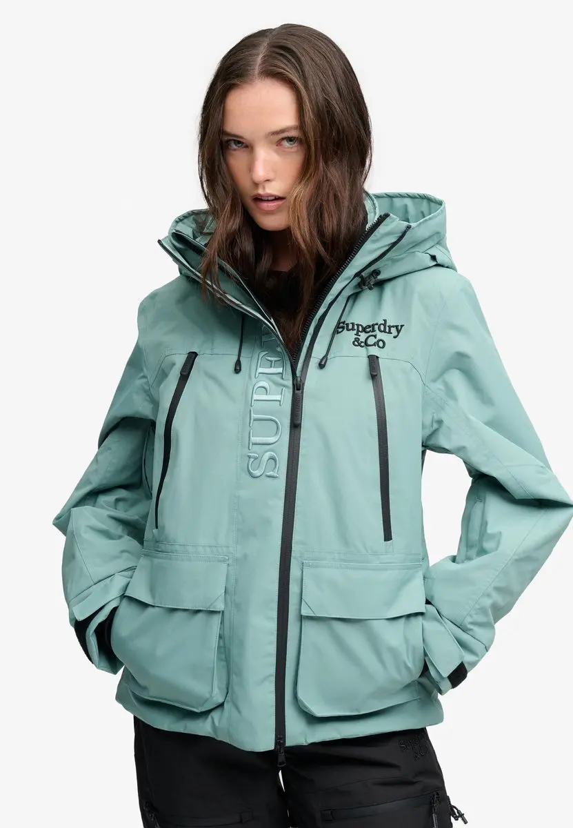 Superdry Ultimate Freestyle Ski-jas - Groen - afbeelding 6 van 6