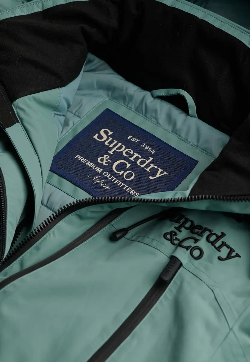Superdry Ultimate Freestyle Ski-jas Relaxed Pasvorm - Groen - afbeelding 2 van 6