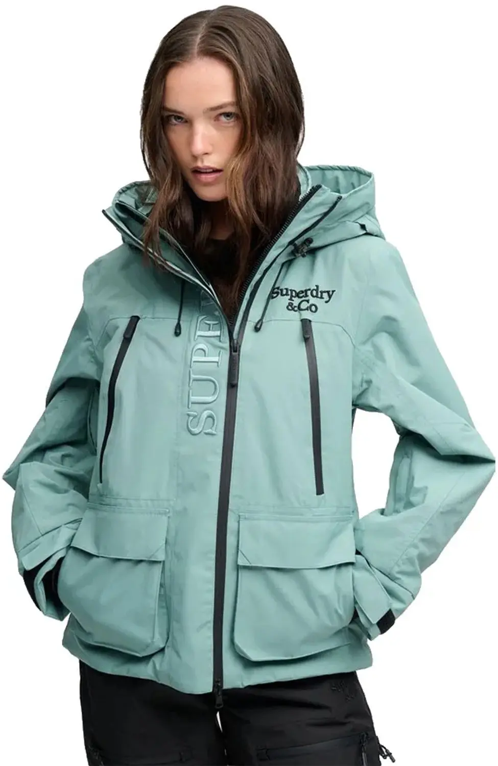 Superdry Ultimate Freestyle Ski-jas Relaxed Pasvorm