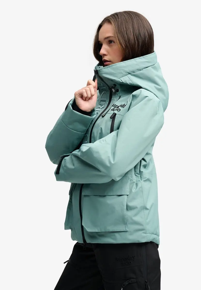 Superdry Ultimate Freestyle Ski-jas Relaxed Pasvorm - Groen - afbeelding 6 van 6