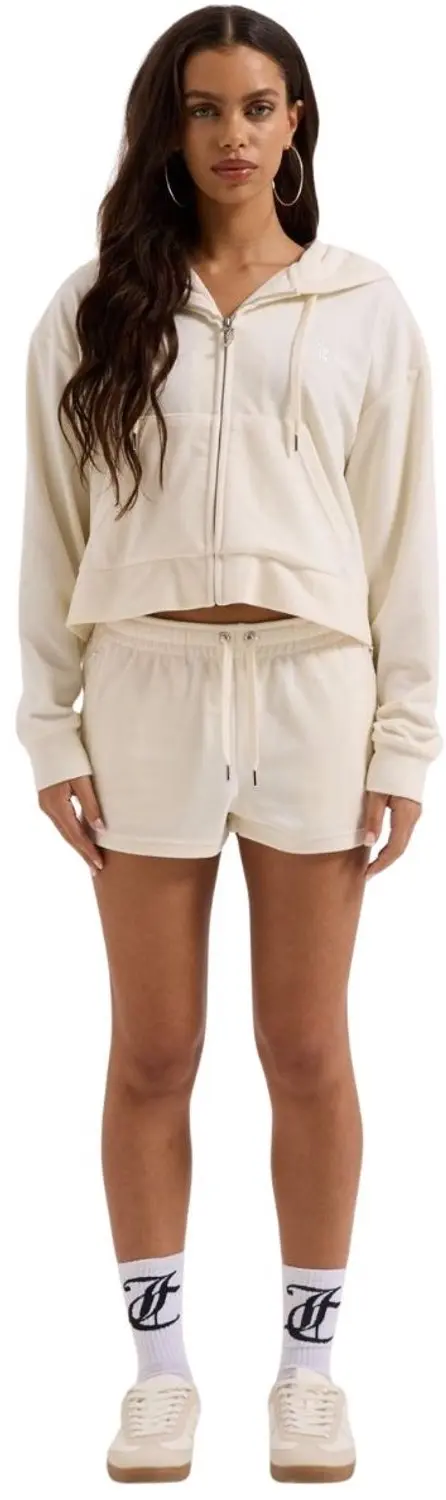 Juicy Couture Iccle Outline Cropped Hoodie