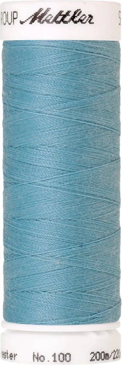 Amann Mettler Seralon 200mt #0998 Naaimachinegaren - Kristalblauw