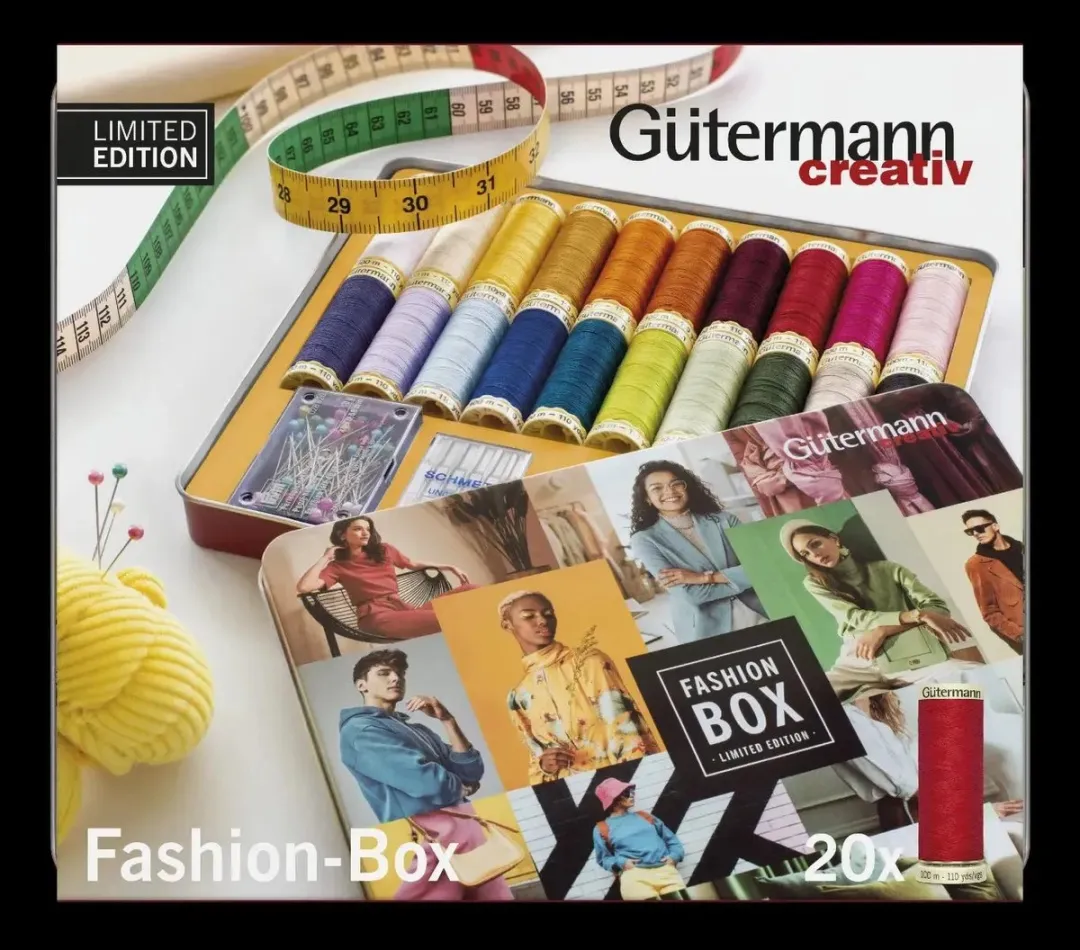Gutermann Fashion Set Naaigaren - 20 Kleuren 1320 Stuks