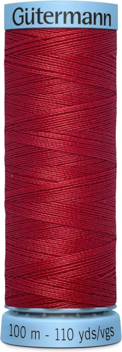 Gutermann Zijde Garen 046 Rood - 100m
