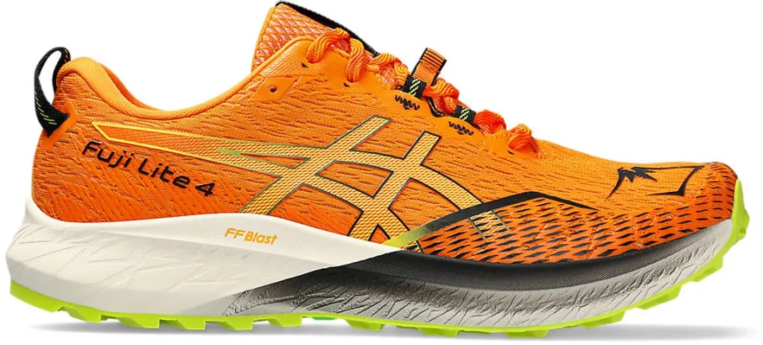 Asics Fuji Lite 4 Trailrunningschoenen Oranje EU 42 Man