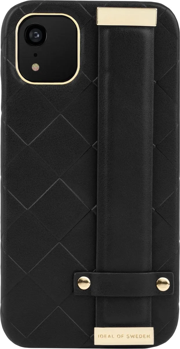 iDeal of Sweden Statement Case Braided iPhone 11/XR - 3 Pasjes - Zwart - afbeelding 6 van 6