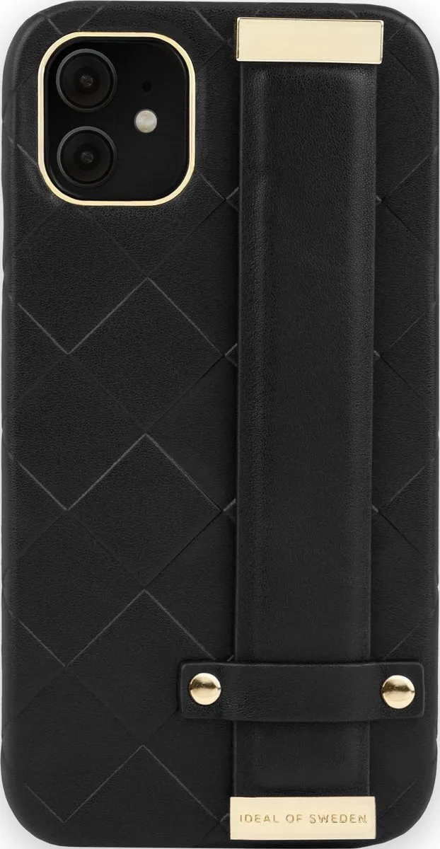 iDeal of Sweden Statement Case Braided iPhone 11/XR - 3 Pasjes - Zwart