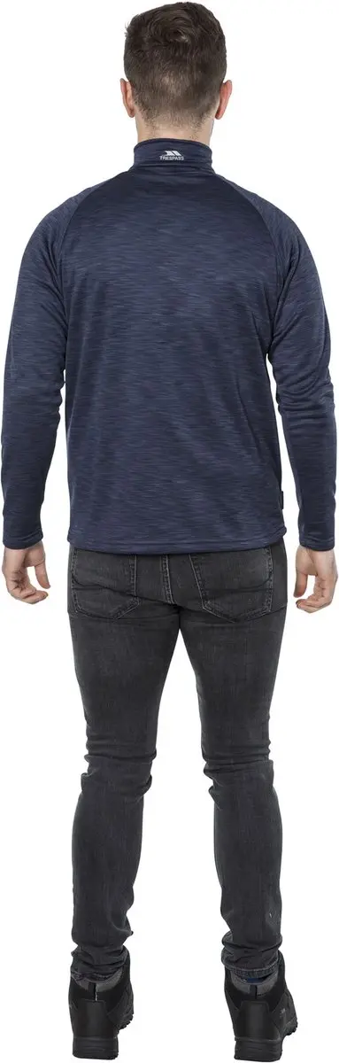 Trespass Collins Herenfleece - Navy - afbeelding 2 van 5