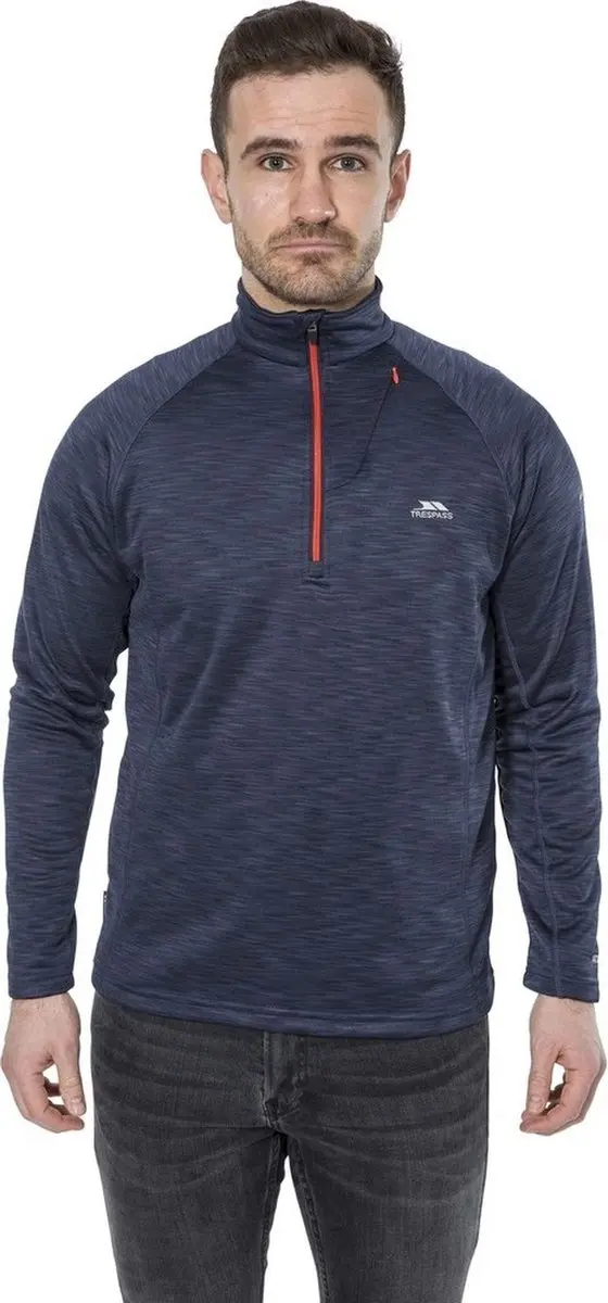 Trespass Collins Herenfleece - Navy - afbeelding 3 van 5