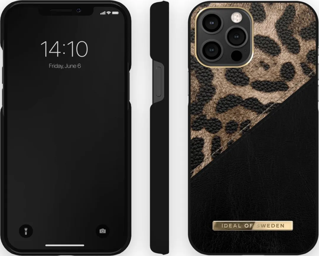iDeal of Sweden Atelier iPhone 12 Pro Max Hoesje - Midnight Leopard